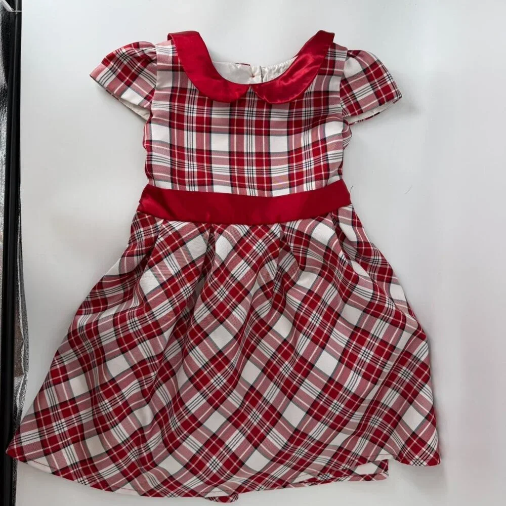 holiday dress 5t The Children's Place | Dresses | The Childrens Place Red White Plaid Pleated zaka